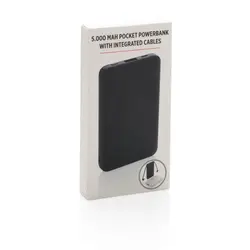 Power bank s integriranim kablovima 5.000 mAh džepni P322.08 black-12
