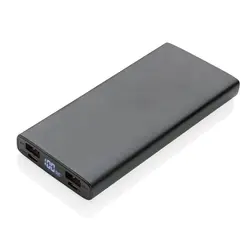 Aluminijski 18W 10.000 mAh PD punjač P322.24 black-1