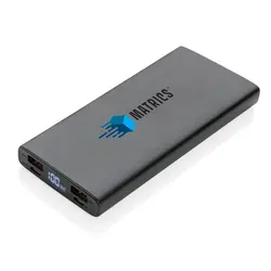 Aluminijski 18W 10.000 mAh PD punjač P322.24 black-3
