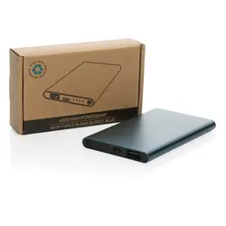 Power bank 4000 mah type-C RCS P322.42 blue-10