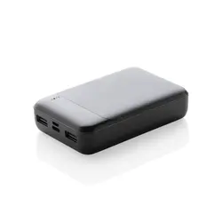 Power bank od reciklirane plastike 10.000 mAh P322.66 black-1