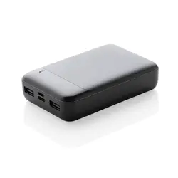 Power bank od reciklirane plastike 10.000 mAh P322.66 black-7
