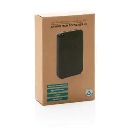 Power bank od reciklirane plastike 10.000 mAh P322.66 black-13
