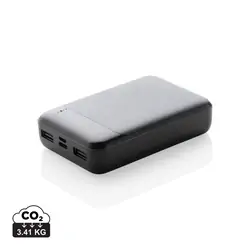Power bank od reciklirane plastike 10.000 mAh P322.66 black-15