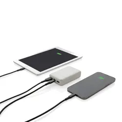 Power bank od reciklirane plastike 10.000 mAh P322.66 white-4