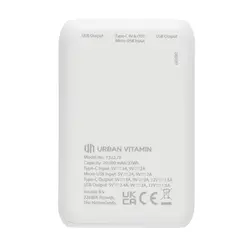 Power bank 10.000 mAh 18W PD Urban Vitamin Alameda P322.70 white-8