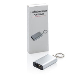Power bank privjesak za ključeve 1.000 mAh P324.19 grey-10 Power bank privjesak za ključeve 1.000 mAh P324.19 grey-10