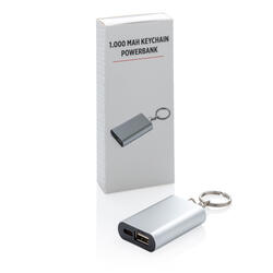 Power bank privjesak za ključeve 1.000 mAh P324.19 grey-17 Power bank privjesak za ključeve 1.000 mAh P324.19 grey-17