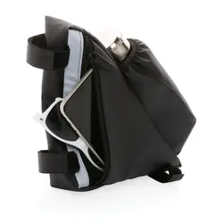 Torba za okvir bicikla PU visoke vidljivosti s držačem za bocu P325.03 black-6