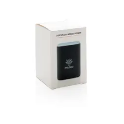 Bežični zvučnik sa svjetlećim logotipom P328.08 black-4