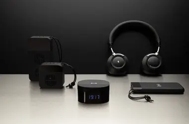 Bežične udobne slušalice Aria P328.68 black-13