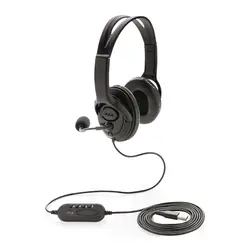PC stereo radne slušalice s mikrofonom P329.15 black-2