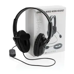 PC stereo radne slušalice s mikrofonom P329.15 black-8