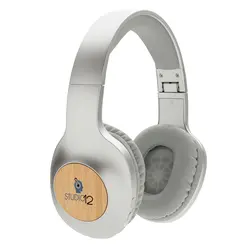 Bežične slušalice Dakota Bamboo P329.23 grey-3