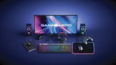 RGB gaming slušalice P329.27 black-9