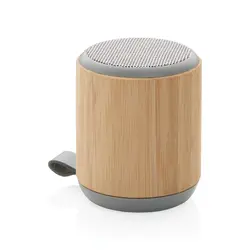 Bežični zvučnik 3W b od bambusa i tkanine P329.37 brown-1
