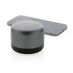 Bežični zvučnik 5W od recikliranog aluminija Terra RCS P329.87 grey-2