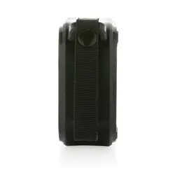 Bežični sunčani solarni zvučnik od reciklirane plastike 3W RCS P331.03 black-6