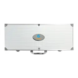 Set za roštilj od 12 komada u aluminijskoj kutiji P422.18 silver-6