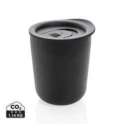 Antimikrobna čaša za kavu P432.09 black-0
