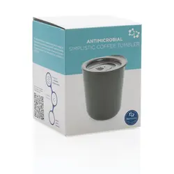 Antimikrobna čaša za kavu P432.09 grey-10