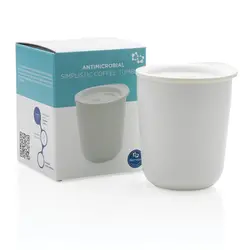 Antimikrobna čaša za kavu P432.09 white-9