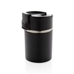 Putna termo šalica s keramičkim premazom Bogota 220 ml P432.24 black-1