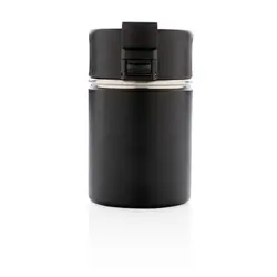 Putna termo šalica s keramičkim premazom Bogota 220 ml P432.24 black-2