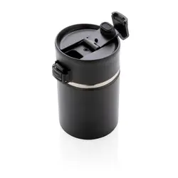 Putna termo šalica s keramičkim premazom Bogota 220 ml P432.24 black-6