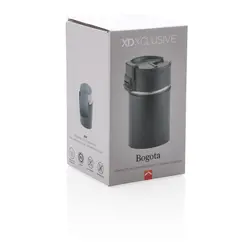Putna termo šalica s keramičkim premazom Bogota 220 ml P432.24 black-8