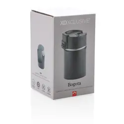 Putna termo šalica s keramičkim premazom Bogota 220 ml P432.24 black-15