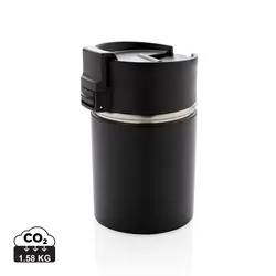 Putna termo šalica s keramičkim premazom Bogota 220 ml P432.24 black-0