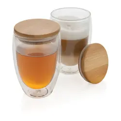 Šalice od borosilikatnog stakla 350ml 2kom set P432.27 transparent-4