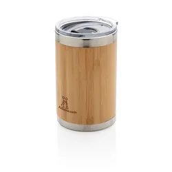 Putna termo šalica od bambusa 270 ml P432.33 brown-3