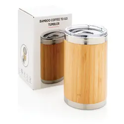 Putna termo šalica od bambusa 270 ml P432.33 brown-9