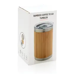 Putna termo šalica od bambusa 270 ml P432.33 brown-10