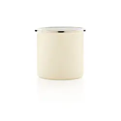 Emajlirana šalica Vintage P432.35 white-4