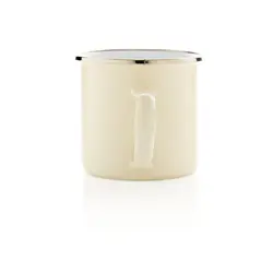 Emajlirana šalica Vintage P432.35 white-5