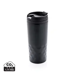 Putna šalica Geometric 300 ml P432.36 black-8 Putna šalica Geometric 300 ml P432.36 black-8