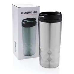 Putna šalica Geometric 300 ml P432.36 silver-8