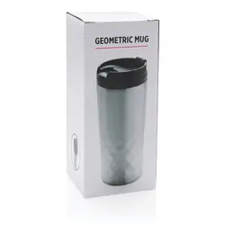 Putna šalica Geometric 300 ml P432.36 silver-9
