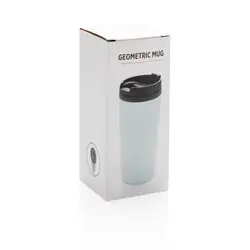 Putna šalica Geometric 300 ml P432.36 white-6