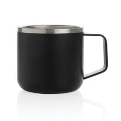 Termo šalica za kamp od nehrđajućeg čelika P432.44 black-2