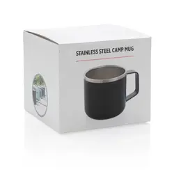 Termo šalica za kamp od nehrđajućeg čelika P432.44 black-9