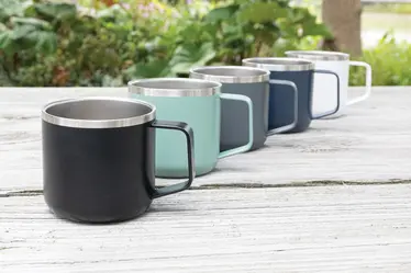 Termo šalica za kamp od nehrđajućeg čelika P432.44 blue-7