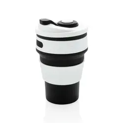 Sklopiva silikonska šalica P432.60 black-1
