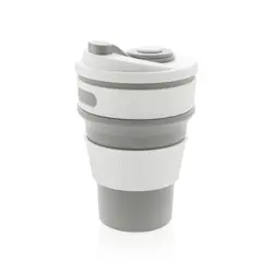 Sklopiva silikonska šalica P432.60 grey-1