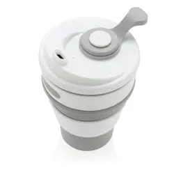 Sklopiva silikonska šalica P432.60 grey-4