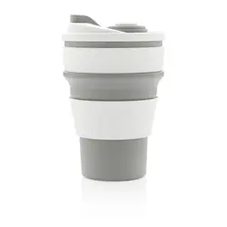 Sklopiva silikonska šalica P432.60 grey-5
