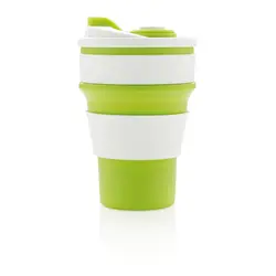 Sklopiva silikonska šalica P432.60 green-5